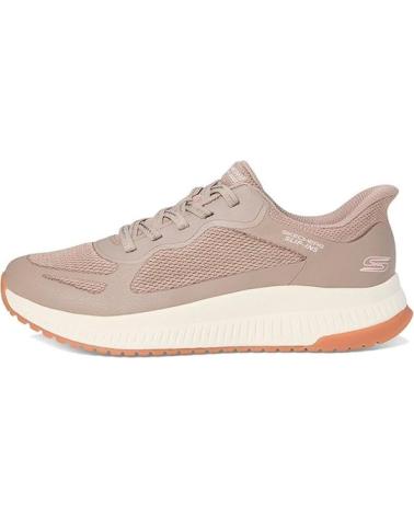 SKECHERS BOS SQUAD SLIP-INS BROWN MARRóN