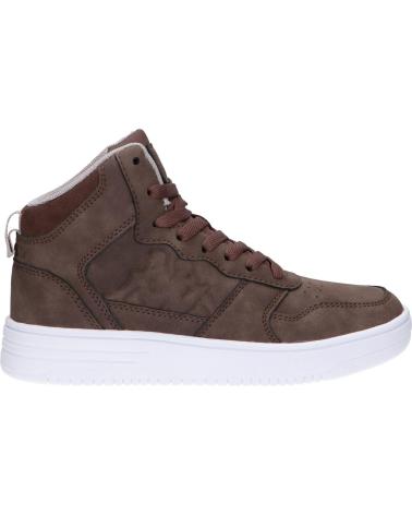Woman and girl and boy Trainers KAPPA 33142JW SEATTLE  A1F MID BROWN-GREY MD