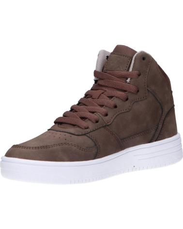 Woman and girl and boy Trainers KAPPA 33142JW SEATTLE  A1F MID BROWN-GREY MD