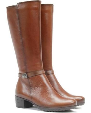 Boots für Damen FLUCHOS BOTAS CASUAL CUERO CUERO