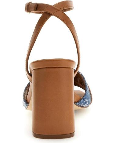 GUESS GRATO2 ABSATZSANDALEN MIT BLAUEN DENIM-DETAILS AZUL