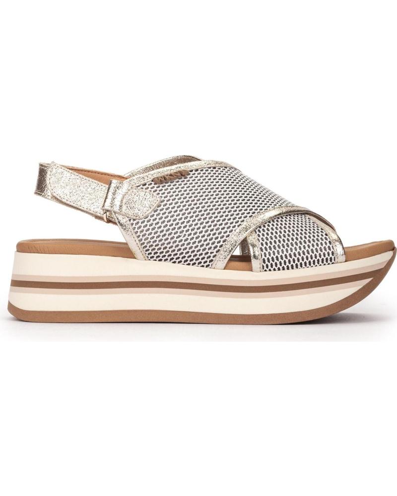 SANDALE PLATE WEEKEND BY PEDRO MIRALLES 15179 ARGENTÉ PLATEADO