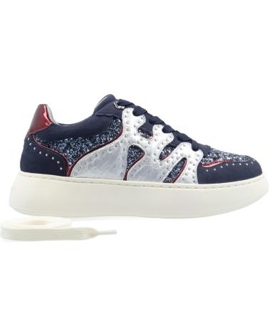 BASKETS CASUAL NOA HARMON 09863S BLEU AZUL