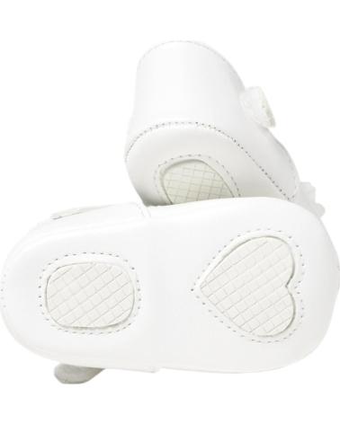 MAYORAL SABRINAS BEBÉ BRANCAS 9902 COM LAÇO FLORAL BLANCO