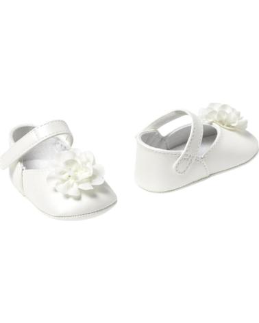 MAYORAL SABRINAS BEBÉ BEGE 9902 COM LAÇO FLORAL BEIGE
