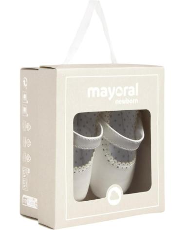 MAYORAL 9903 WHITE BABY BALLET FLATS MARY JANES BLANCO