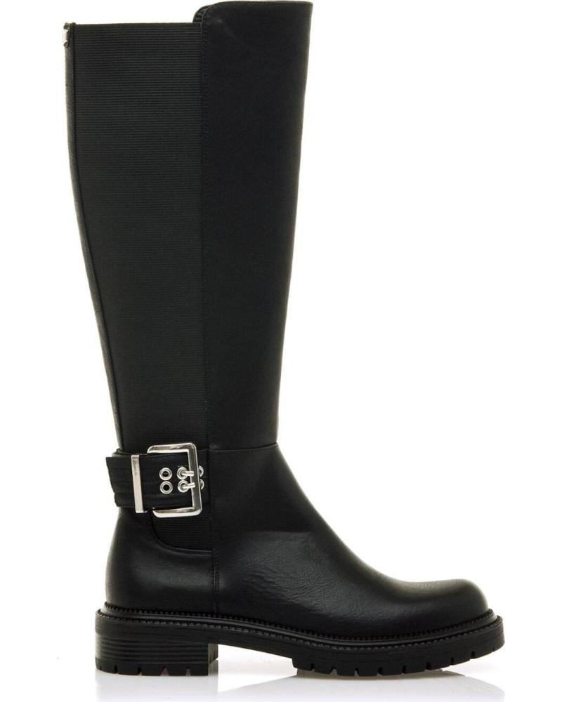 STIVALI ALTI MTNG 54732 NERI CON FIBBIA NEGRO