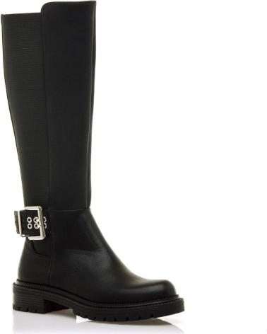 STIVALI ALTI MTNG 54732 NERI CON FIBBIA NEGRO