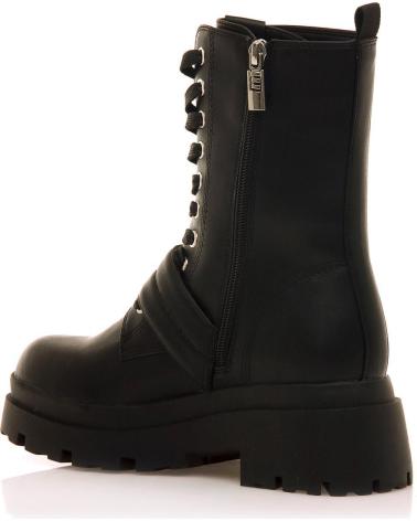 BOTAS MTNG 54654 C58733 PRETAS COM ATACADORES E FIVELA C58733 - PITA NEGRO