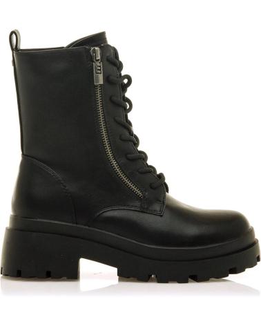 MTNG BOTINES PLANOS MUJER MUSTANG 54587 NEGRO