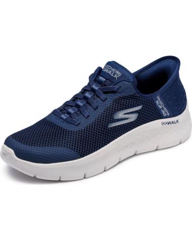 SKECHERS GO WALK FLEX-GRAND 124836 SLIP-INS NAVY-WHITE AZUL MARINO NVW NVW