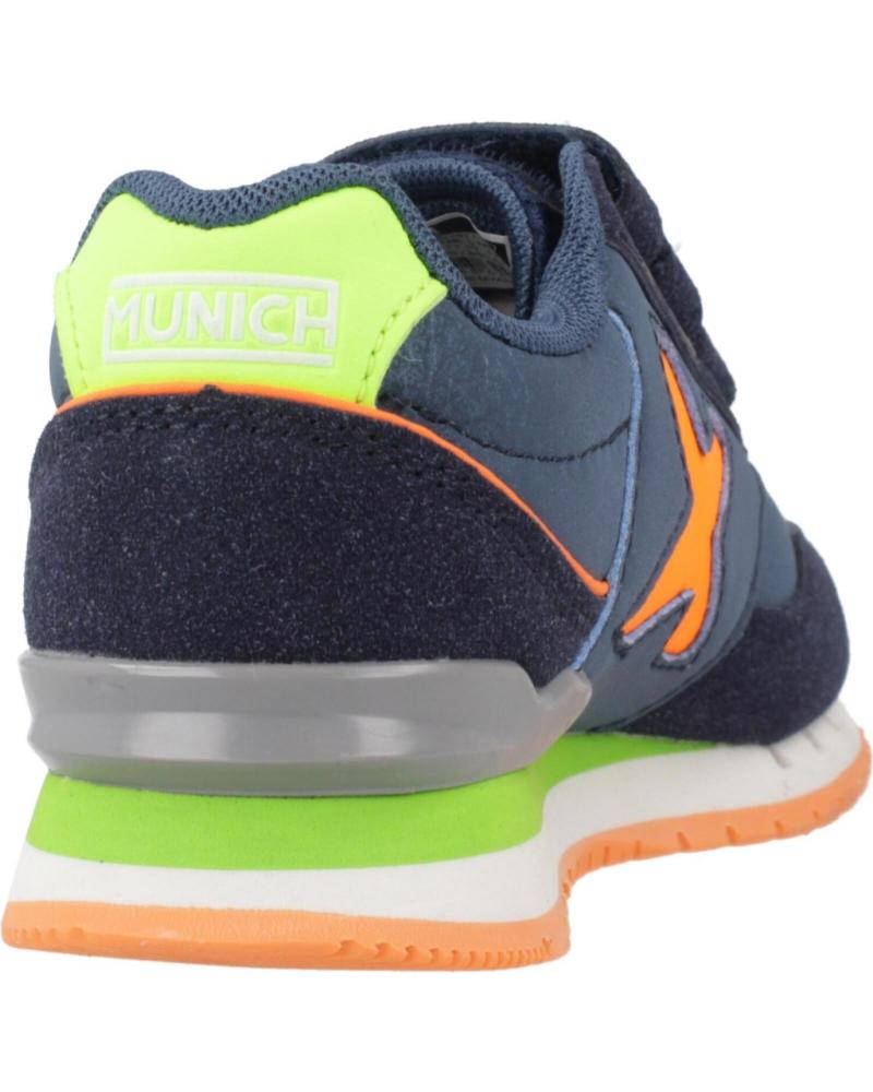 Munich Dash Kid VCO 167 | Scarpe Unisex Bambini E Ragazzi | Retro Running Ispirata Anni '90 | Colore Uniforme