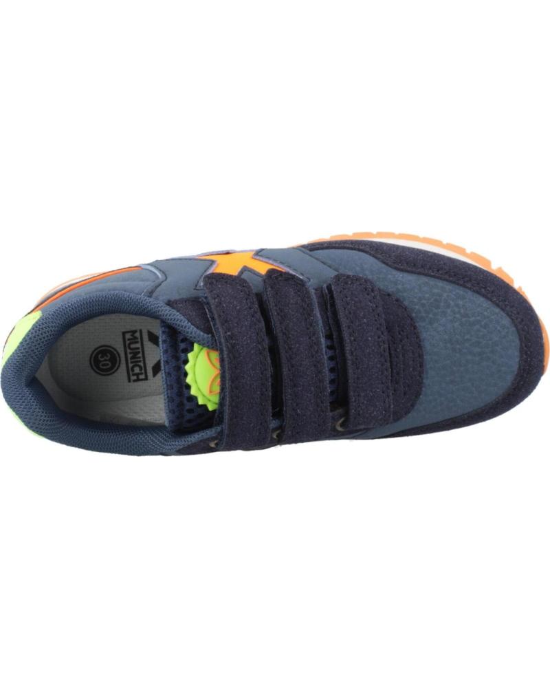 Munich Dash Kid VCO 167 | Scarpe Unisex Bambini E Ragazzi | Retro Running Ispirata Anni '90 | Colore Uniforme