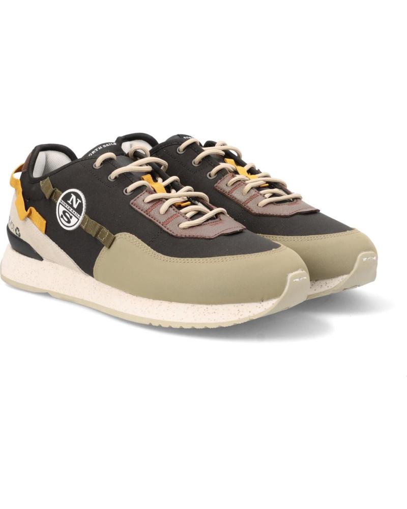 Sports Shoes De Hombre NORTH SAILS SNEAKERS NEGROS DE CORDONERAS