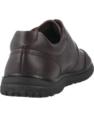 PABLOSKY MODELO 355595P - ZAPATOS ESCOLARES MARRONES CON VELCRO MARRON