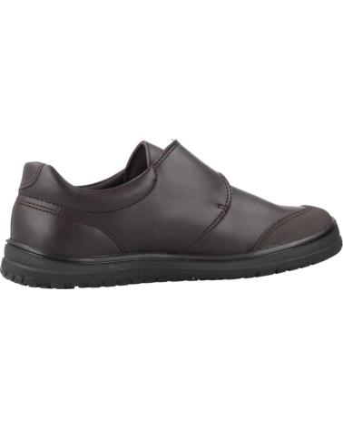 PABLOSKY MODELO 355595P - ZAPATOS ESCOLARES MARRONES CON VELCRO MARRON
