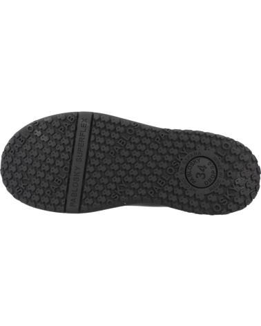 PABLOSKY MODELO 355595P - ZAPATOS ESCOLARES MARRONES CON VELCRO MARRON