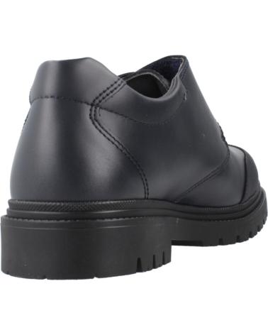 CHAUSSURE SCOLAIRE PABLOSKY 728420 EN CUIR À SCRATCH BLEU MARINE AZUL MARINO