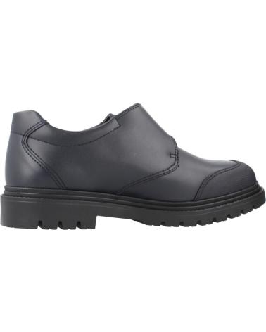 CHAUSSURE SCOLAIRE PABLOSKY 728420 EN CUIR À SCRATCH BLEU MARINE AZUL MARINO
