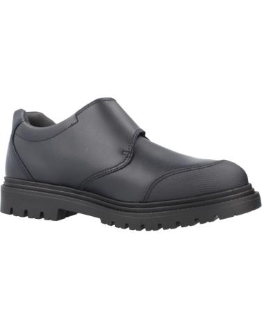 CHAUSSURE SCOLAIRE PABLOSKY 728420 EN CUIR À SCRATCH BLEU MARINE AZUL MARINO