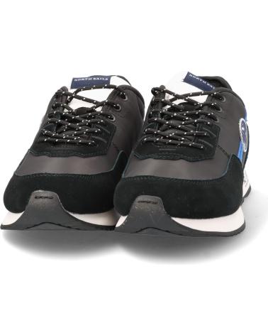 Man sports shoes NORTH SAILS SNEAKER  BLACK-BLUE
