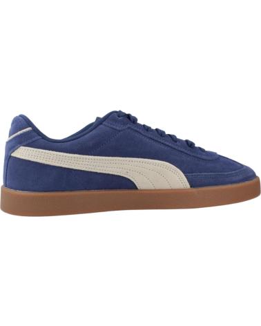 PUMA CLUB II ERA SUEDE BLU CON SUOLA CARAMELLO BLUE