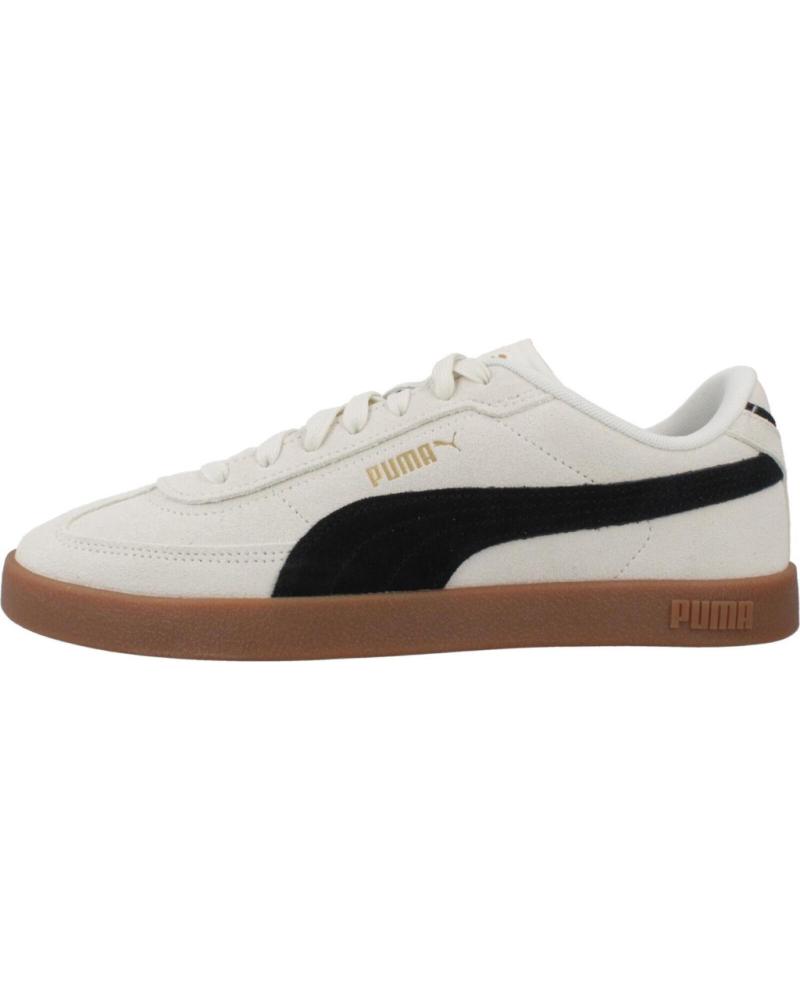PUMA CLUB II ERA SUEDE TÊNIS BRANCO QUEBRADO E PRETO GRAY
