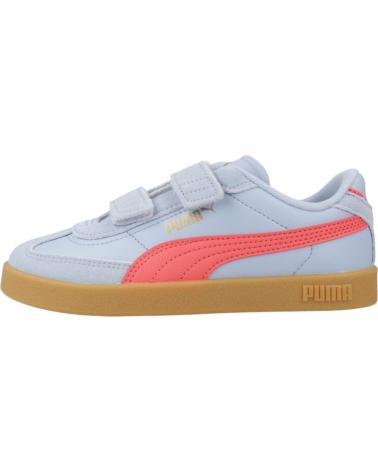 PUMA CLUB II ERA V PS - TÊNIS CASUAIS INFANTIS COM VELCRO, AZUL BLUE