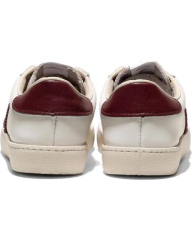 VICTORIA BERLIN SNEAKERS IN BORDEAUX RED SUEDE LEATHER ROJO