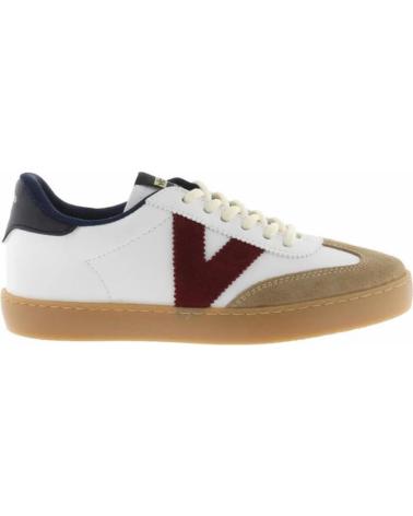 VICTORIA BERLIN CICLISTA SNEAKERS 1126217 WHITE - NAVY BLUE AND RED DETAILS AZUL