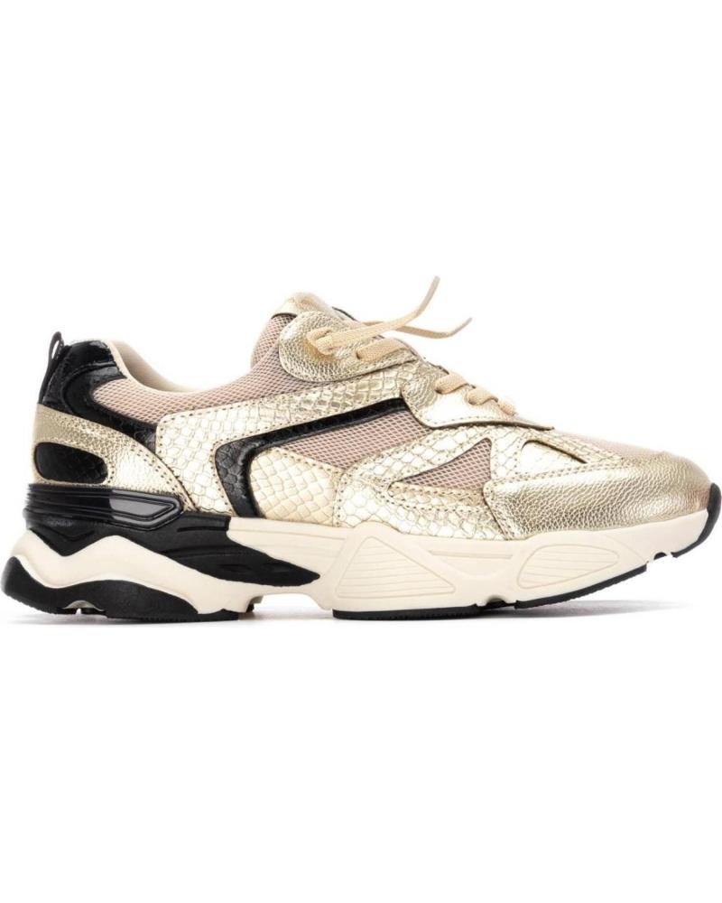 XTI 144653 GOLD UND PLATIN CHUNKY PLATEAU SNEAKER ORO-PLATINO