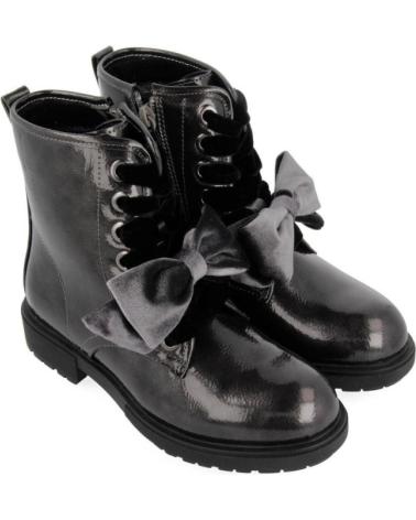 Botas de Menina GIOSEPPO BOTA MILITAR CHAROL GRIS