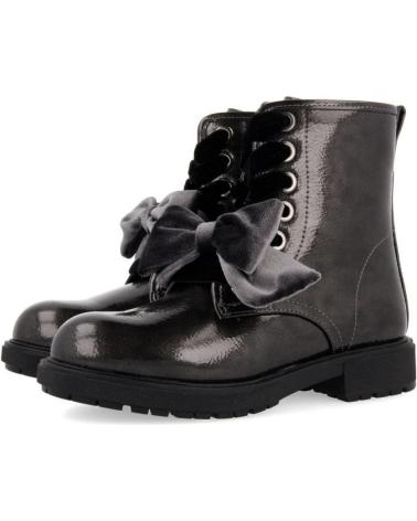 Botas de Menina GIOSEPPO BOTA MILITAR CHAROL GRIS