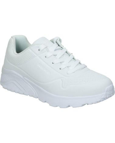 SKECHERS UNO LITE DELODOX W 403694L-W WEISSE KINDERSNEAKER BLANCO