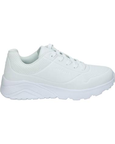SKECHERS UNO LITE DELODOX W 403694L-W WEISSE KINDERSNEAKER BLANCO