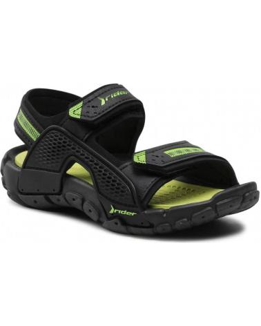 SANDALIAS IPANEMA RIDER TENDER XI 83066 CON VELCRO NEGRAS NEGRO