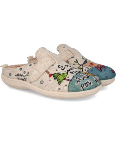 Calzado de casa de Mujer VIVANT AR-C-222155 ZAPATILLAS DE CASA M BEIG
