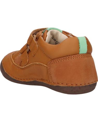 Sapatos de Menina e Menino KICKERS 894563-10 SOSTANKRO SHEE 114 CAMEL