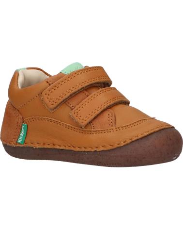 Sapatos de Menina e Menino KICKERS 894563-10 SOSTANKRO SHEE 114 CAMEL