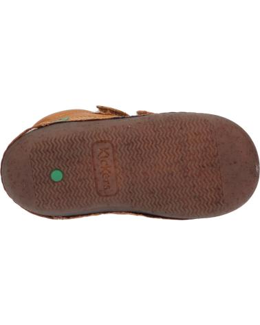 Sapatos de Menina e Menino KICKERS 894563-10 SOSTANKRO SHEE 114 CAMEL