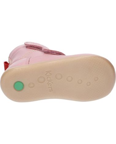 Botas de Niña KICKERS 909770-10 BAMAKRATCH CUIR 13 ROSE