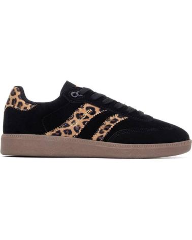 XTI ZAPATILLAS EN NEGRO PARA MUJER SERRAJE NEGRO