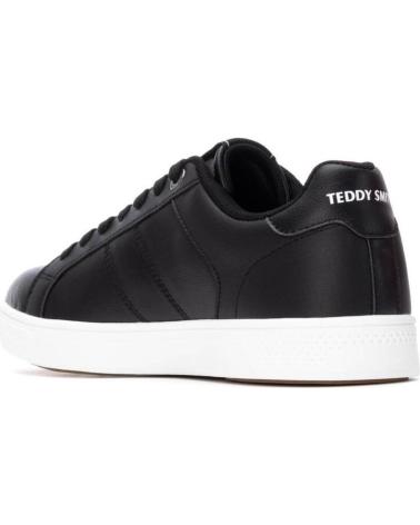 ZAPATILLAS TEDDY SMITH 120307 NEGRAS - ESTILO URBANO CLÁSICO NEGRO