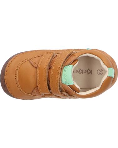 Sapatos KICKERS  de Menina e Menino 894563-10 SOSTANKRO SHEE  114 CAMEL