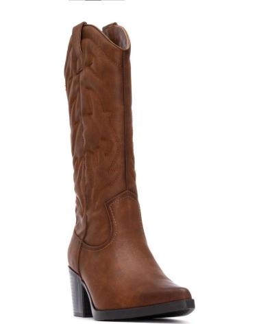 XTI BOTAS DE TACON MUJER 144306 CAMEL BEIGE