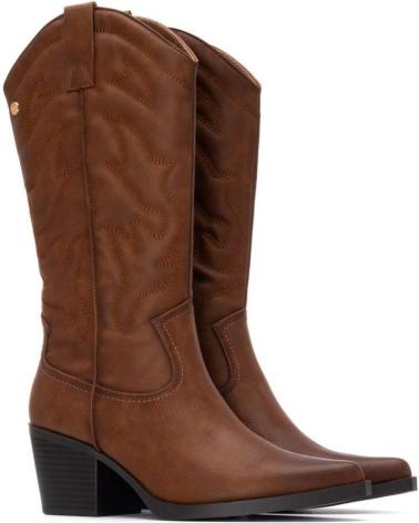 XTI BOTAS DE TACON MUJER 144306 CAMEL BEIGE