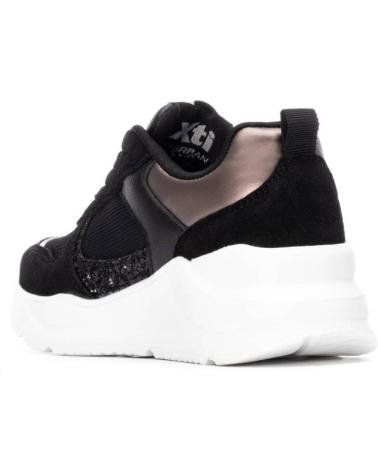 XTI ZAPATILLAS XTI 151394 NEGRAS | DISEÑO CASUAL MODERNO NEGRO