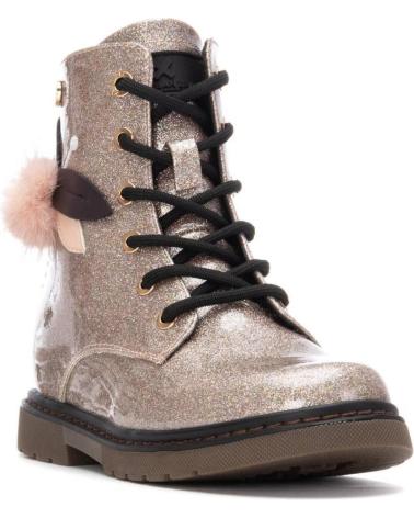 XTI BOTAS MILITARES NINA KIDS 151395 05 MILITAR CHAROL LIBELULA NUDE