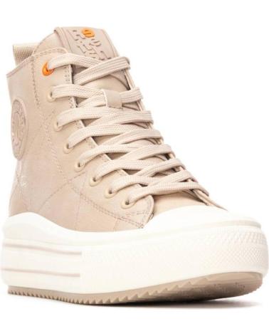 ZAPATILLAS REFRESH 17293906 BEIGE DE CAÑA ALTA BEIGE
