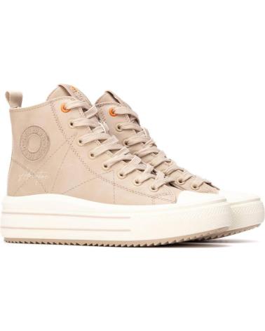 ZAPATILLAS REFRESH 17293906 BEIGE DE CAÑA ALTA BEIGE